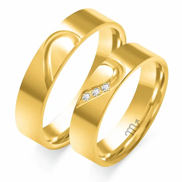 Obrączki ślubne - Wzór OG 351