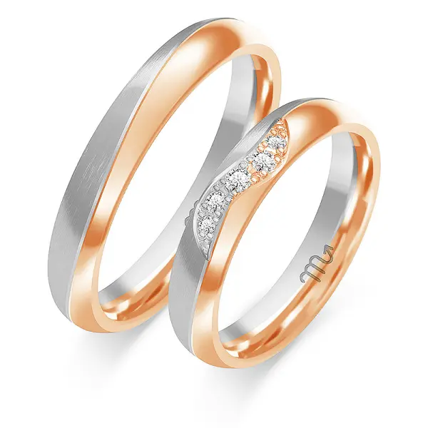 Obrączki ślubne - Wzór OZB 272