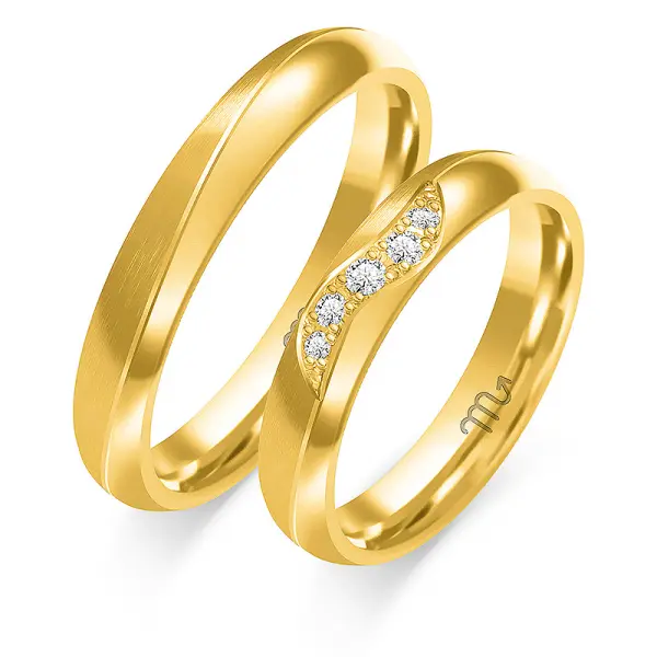 Obrączki ślubne - Wzór OZB 272