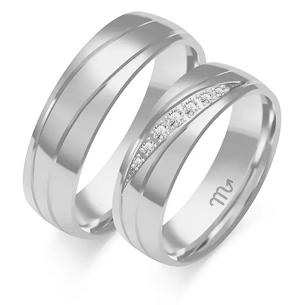 Obrączki ślubne - Wzór OZB 320