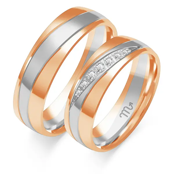 Obrączki ślubne - Wzór OZB 320