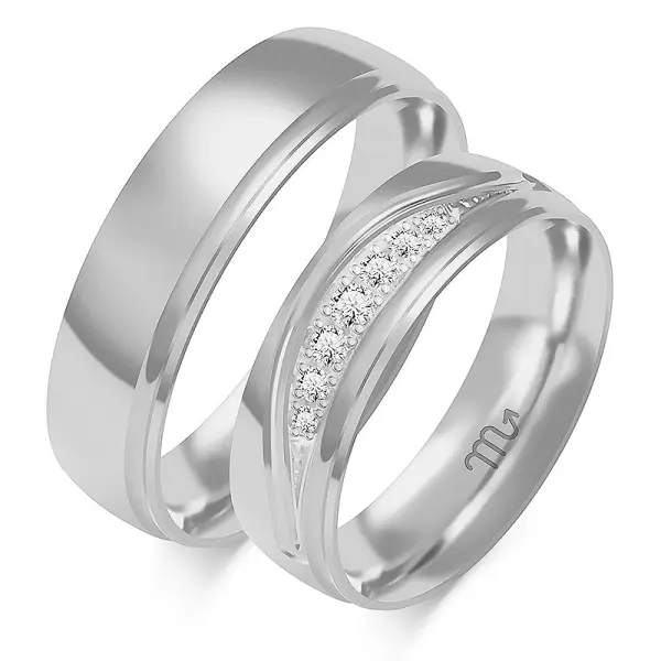 Obrączki ślubne - Wzór OZB 334