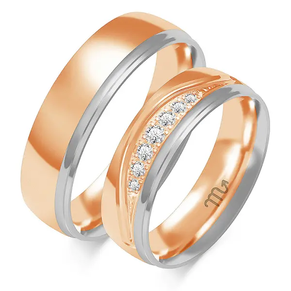 Obrączki ślubne - Wzór OZB 334