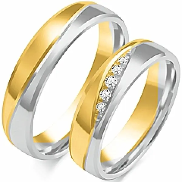 Obrączki ślubne - Wzór OZB 373