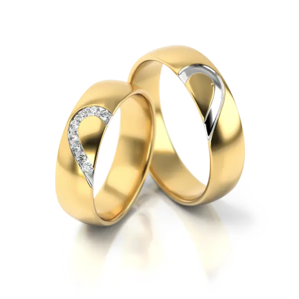 Obrączki ślubne - Wzór ST 315