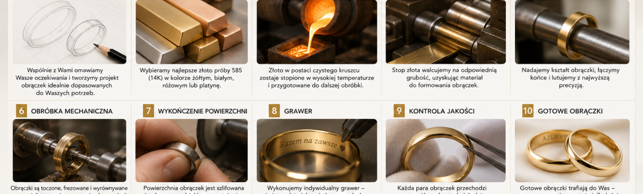 Produkcja Obrączek Ślubnych