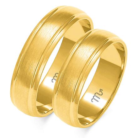Obrączki ślubne – Wzór OZ 124